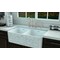 Whitehaus Bridge Faucet W/ Long Traditional Swivel Spout, Cross Handles And Brass WHKBTCR3-9201-NT-PN - alternate 2